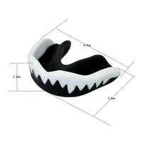 Anti Wear EVA Mouth Guard Shock Absorbing Boxing Mouthguard Soft Fit Taekwondo Mouthguard Easy to Use for Beginners, Kids, Combat Arts