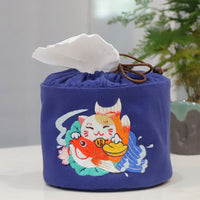 DIY Embroidery Kit for Beginners - Tissue Box with Ribbon Embroidery