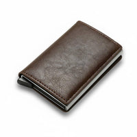 Quick Retrieval Contactless Signal Blocking Blocking Wallet Wear Resistant Metal Card Holder for Men