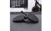 Exercise Bike Pedals Non-Slip Pedals with Adjustable Straps Wide Easy Installation for Cyclists, Home Gyms