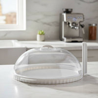 Microwave Spatter Cover Heat Resistant Vented Microwave Spatter Cover Anti-Spatter Food Lid Adjustable Steam Vent for Dorm Room