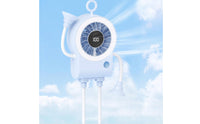 Mini Fan with Suction Cups Portable Alien Desk Fan Cute for Office Workers