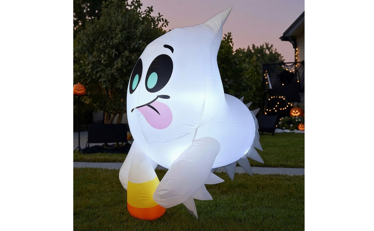 Halloween Inflatable Ghost Outdoor Hanging Ghost Spooky Decorations Lighted for Porch