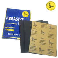 Eagle Brand Waterproof Sandpaper Assortment, 60 to 2000 Grit for Polishing and Finishing