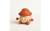 Mushroom Storage Box Wooden Box with Lid Sturdy Wooden Container with Lid for Desk