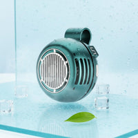 USB Rechargeable Attachable Fan 5-Speed Portable Attachable Fan Hands Personal Cooling