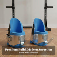 Secure Locking Mechanism Inversion Boots Safety Lock Weight Boots Comfortable Foam Padding Fitness Equipment Heavy Duty for Bodybuilders, Home Gym