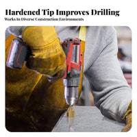 12 Pieces Wear-Resistant Ceramic Tile Drill Bit Set High-Precision Drilling Tile Drill Bit Kit Efficient Chip Removal for Tiling, Workshop