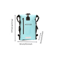 Waterproof Backpack with Window Reflective Dry Bag with Shoulder Straps Lightweight Daypack for , Travel, Hiking