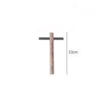 Triangular Elevator Key Metal Elevator Triangle Key Hollow for Maintenance Workers, Emergency Responders