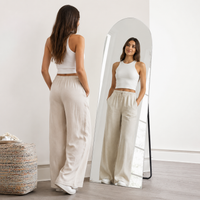 Full-length Mirror, Standing Mirror, Full Body, Arch Type, 180cm, Freestanding, Stand Mirror, Entrance, Living Room, Stylish