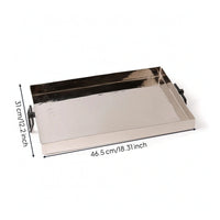 Serving Tray with Handles Formal Tray with Handles Versatile for Table Display