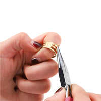 Jewelry Making Tool Kit with Pliers, Tweezers, Jump Ring Opener, and Earring Hooks