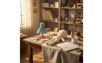 DIY Doll Supple Soft Velvet Textile Blank Doll for Crafters, Hobbyists