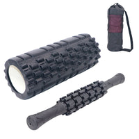 Wolf Tooth Yoga Column Massage Stick Fascia Ball Set Hollow Foam Roller Pilates Yoga Shaft