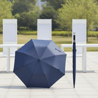 Large Canopy Umbrella with Straight Handle Customizable Promotional Umbrella with Logo Space Printable Long Shaft for Businesses, Commuters, Corporate Events, Golf Course, Daily Commute