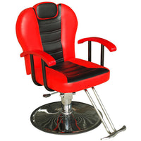 Reclining Hydraulic Barber Chair for Salon, Tattoo, and Beauty Services