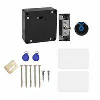 APP Control Drill-Non-Perforating Smart Cabinet Lock NFC Cabinet Latch Home Security Device for Office
