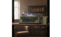 Miniature Display Base with Acrylic 1/64 Model Car Display Case Transparent for Collectors, Shelves, Desks