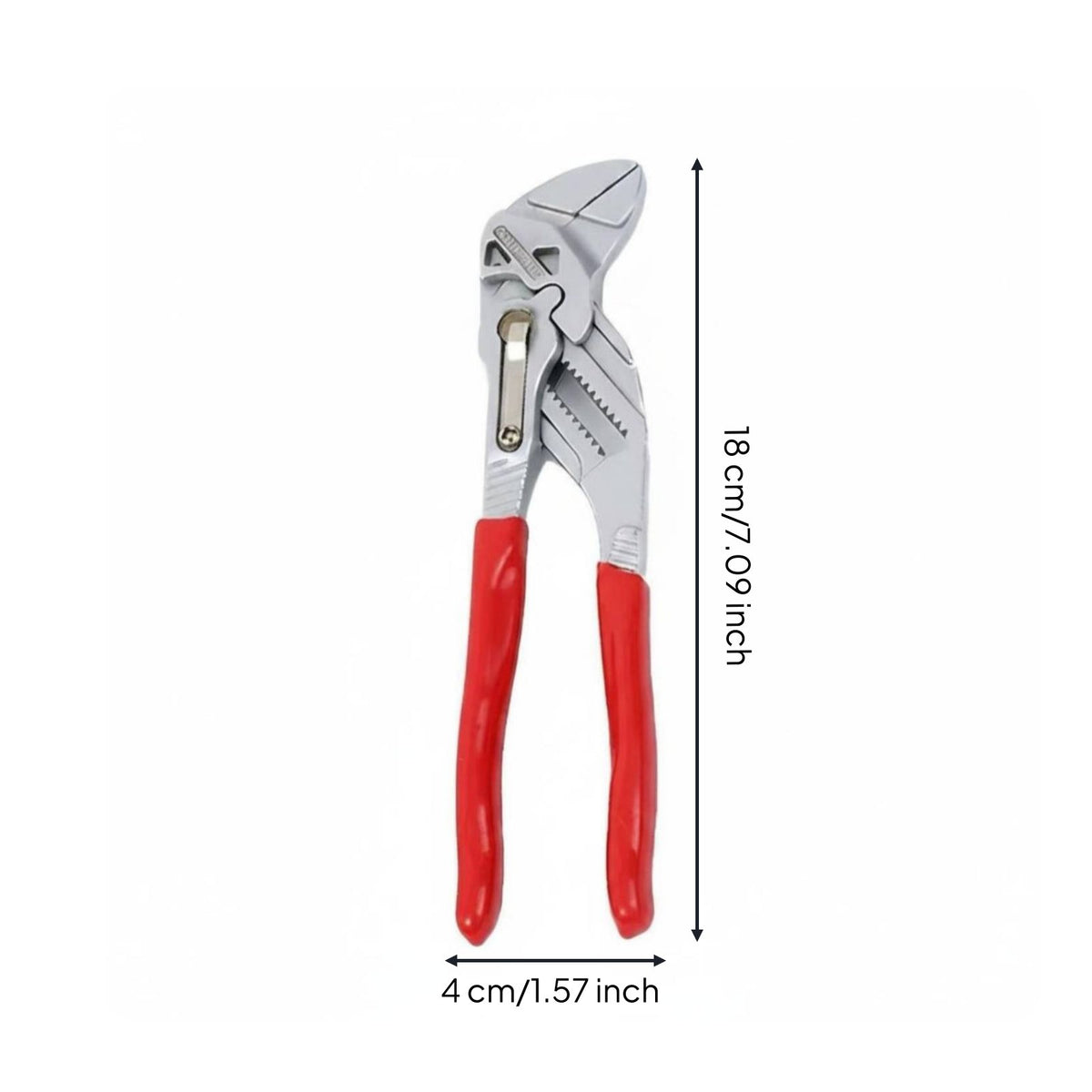 Quick Adjust Pump Pliers Pliers High-Quality Alloy Steel Channel Joint Pliers Non-Slip Grip for DIY Enthusiasts, Plumbing, Auto Repair