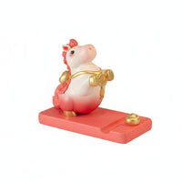 Chinese Design Auspicious Horse Phone Stand Good Gift Resin Phone Stand Desktop Decoration Desk Accessory Stable for Office