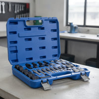 30 Pieces Alternator Pulley Remove Install Tool Kit Compatible Alternator Pulley Tool Kit Portable for Technicians