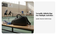 Wet and Dry Separation Pickleball Bag Wear-Resistant Material Pickleball Gear Bag Water for Gym, Travel