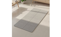 Portable Exercise Mat with Storage Bag Cushioned Foldable Exercise Mat Thick Lightweight for Office