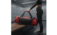 Large Capacity Exercise Duffel Wet and Dry Separation Exercise Mat Carry Bag Padded Handle Gym Bag Mat Holder for Yogis, Outdoor