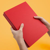 Red Cardstock A4 A3 Chinese Red Thick Cardboard Large Sheet DIY Handmade Paper 230g