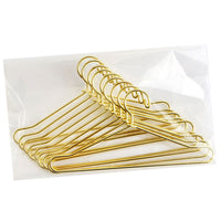 Mini Metal Doll Clothes Hangers for BJD Dolls OB11 Cotton Dolls, Full Size 1/3 1/4 1/6 1/8 1/12 Scale Doll Outfits