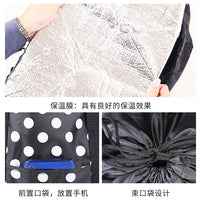 Foldable Insulated Picnic Shopping Bag Large Capacity Portable Travel Storage Tote