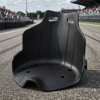 Drift Cart Seat Molded Kart Seat with Handles High-Back Contoured for DIY Builders