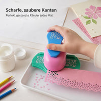 Large Embossing Punch for DIY Crafting and Scrapbooking