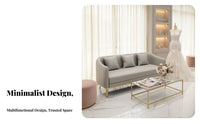Elegant Design Curved Booth Bench and Table Flexible Configuration Reception Seating Fluted spinerest Waiting Area Set for Business Owners, Salon Managers, Homeowners, photo studio