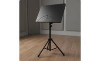 Folding Music Stand Foldable Design Adjustable Height Music Stand Large Panel Musical Instrument Accessory for Instrumentalists, Home Practice
