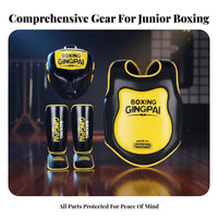 Young Fighting Gear Thickened Padding Kids Boxing Shielded Set Shock Absorbing Full Body Boxing Protection Set for Preschoolers, Exercise, Gym