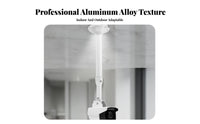 Security Camera Extender Pole Aluminum Alloy Construction Telescopic Camera Pole