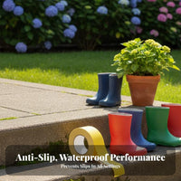 Self Anti-Slip Tape High Traction Stair Step Tape Strong Adhesion Abrasive Stair Step Wear-Resistant for Children, Homeowners, Stairs, Outdoors, Outdoor, Bathrooms
