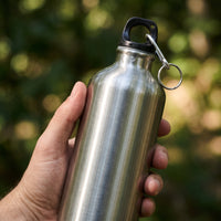 1000ML Portable Narrow Mouth Stainless Steel Sports Water Bottle for Outdoor Cycling Hiking