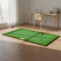 Indoor Golf Putting Smooth-Roll Ball Roll Indoor Golf Putting Mat Realistic Turf Feel Sports Gear for Home, Office, Outdoor