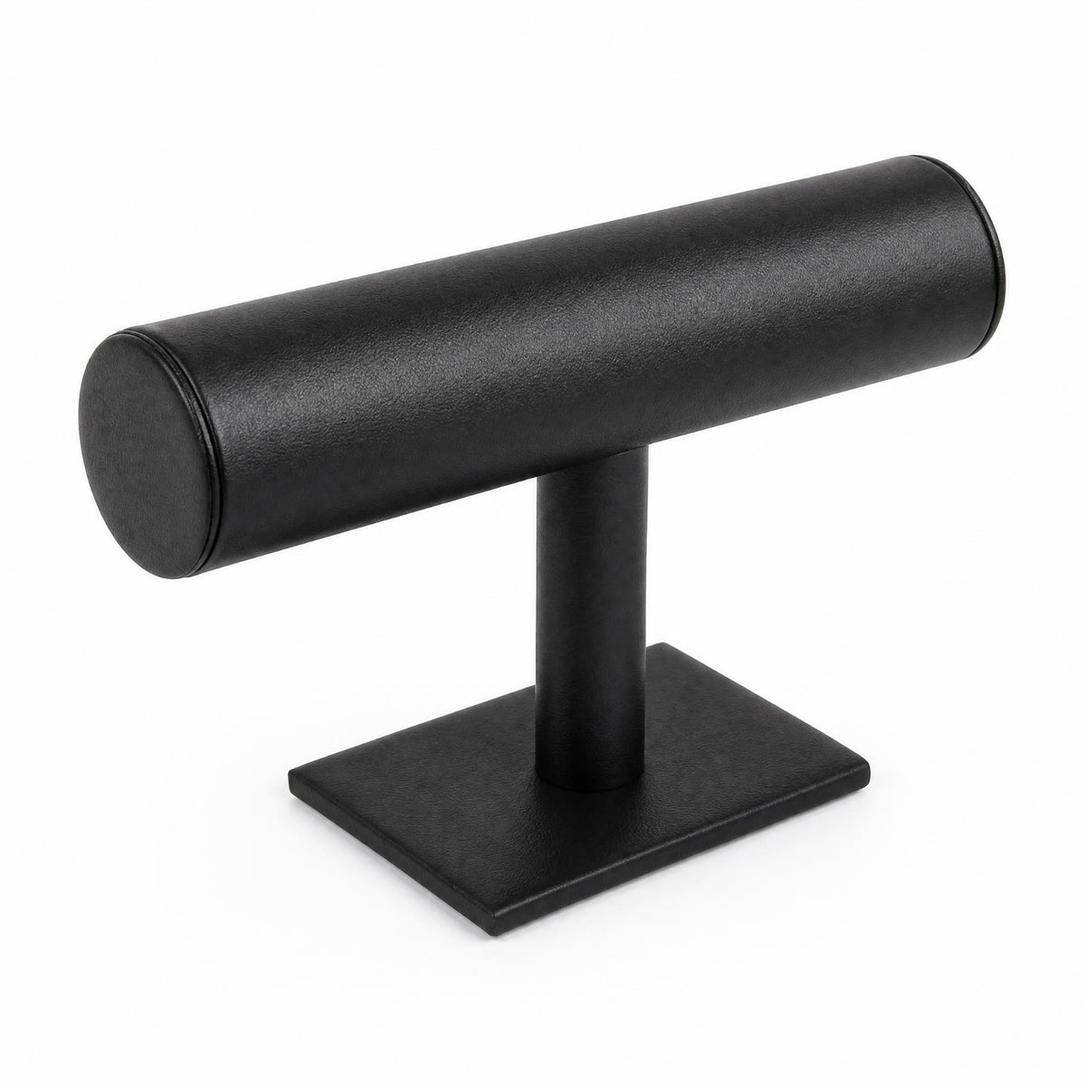 Padded T-Shaped Bar Jewelry Display Textile-coveredCovered Bracelet Display Stand Upright Bracelet Holder Stable