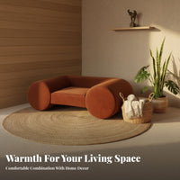 Light Luxury Straight-Line Three-Seater Sofa Italian aesthetic Living Room Seating Retro Aesthetic Couch Minimalist Design for Apartment Dwellers, Homeowners, Interior Designers, Home, Lounge Area, Office