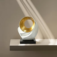 Abstract Sculpture Modern Geometric Sculpture Minimalist Sculptural Ornamental Piece for Living Room