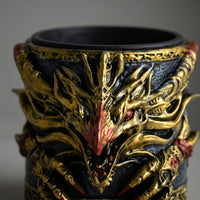 Decorative Dragon Planter Sculptural Dragon Sculpture Planter Functional Flowerpot Easy-to-Clean for Balcony