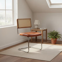 Compact Retro Study Desk Built-in Storage Minimalist Writing Desk with Riser Workstation for Students, Bedroom, Small Areas