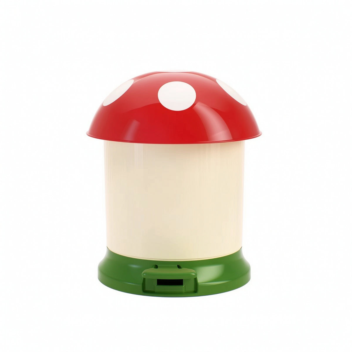 Toadstool Trash Can Cute Toadstool Trash Bin Cartoon for Nursery, Bedroom, Kids