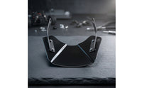 Motorcycle Windshield Tinted Windshield with Mounting Brackets Flyscreen with Bracket Aftermarket Visor with Bracket Sleek