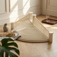 Dollhouse Staircase DIY Scene Round Staircase Mini Landscape