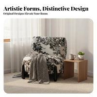 Signature and design Upholstered Single Sofa Modern Minimalist Lounge Chair snug Feel Home Seating sumptuous Upholstery for Design connoisseurs, Apartment Dwellers, Young Adults, Living Room, perusing corner, Bedroom
